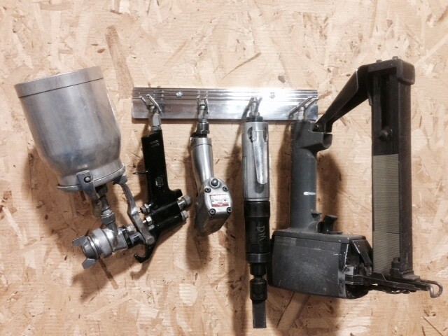 Pneumatic Air Tool Holder - PATH 4 - Holds 4 Air Tools -