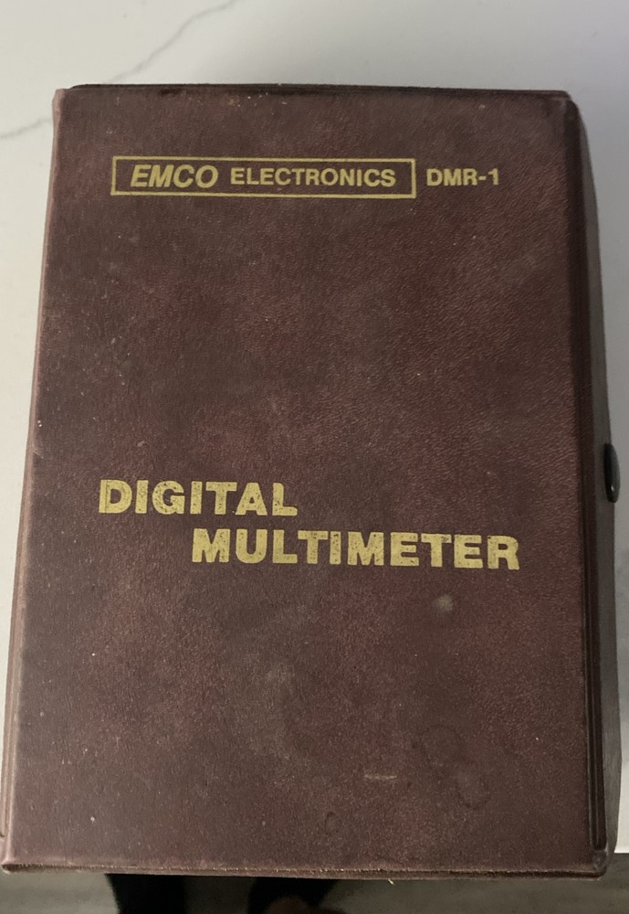 Emco Electronics Model DMR-1 Digital Multimeter Good Condition Works