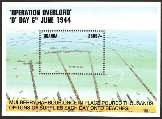 Uganda Stamp 1260  - D-Day