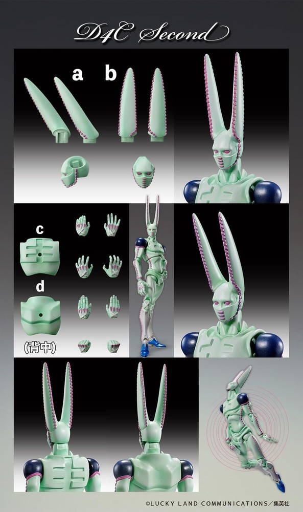 JOJO'S BIZARRE ADVENTURE Part 7 D4C Second