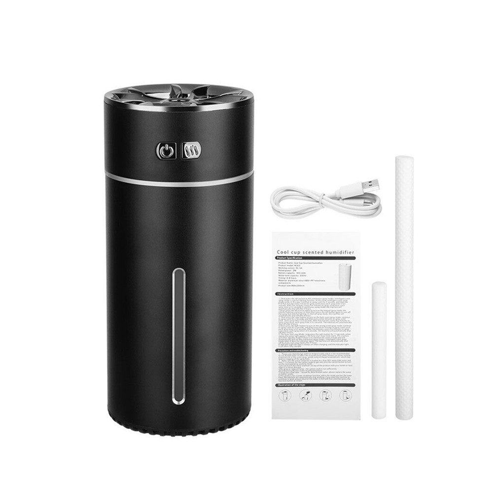 300ml Ultrasonic Aromatherapy Waterless Essential Aroma Oil Diffuser For Car