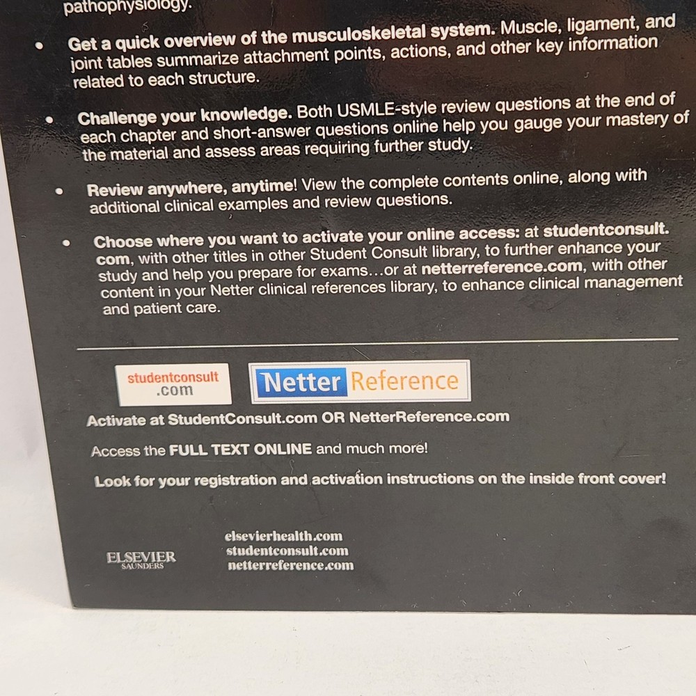 Netter's Clinical Anatomy 3rd Edition with Online Access Basic Science Book