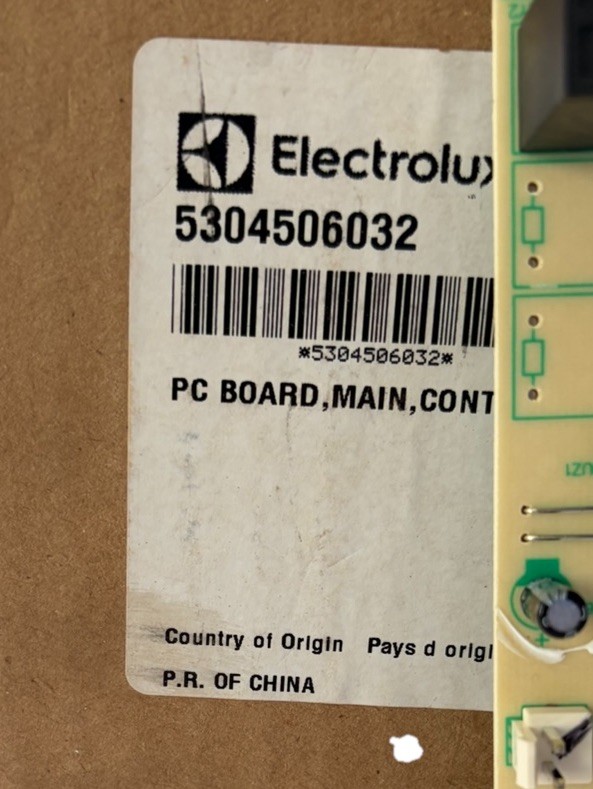 OEM Frigidaire Microwave Control Board 5304506032