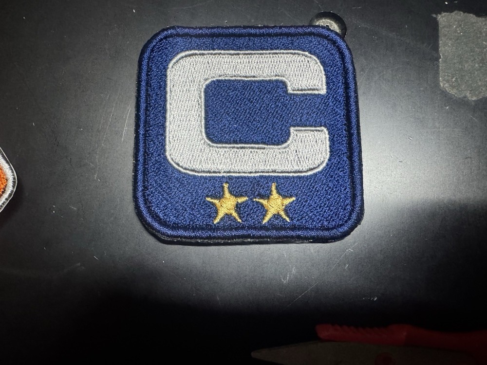 Bears CALEB WILLIAMS VMH Captain Patch Set For IRON ON Chicago NFC Best !!