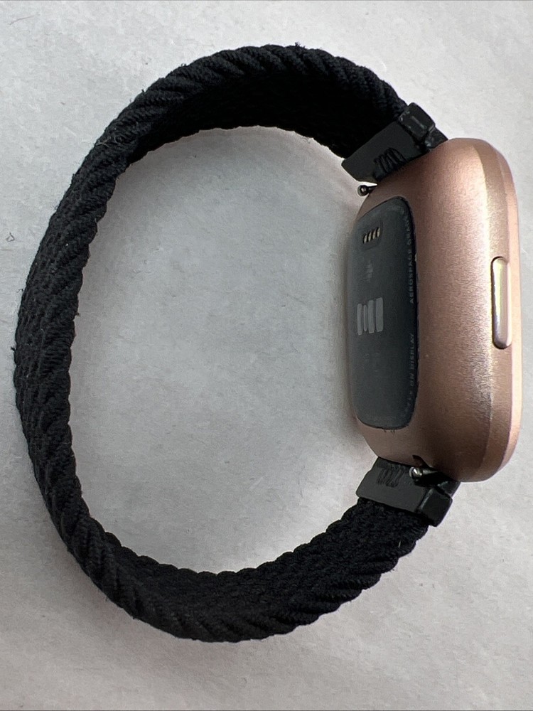 Fitbit Versa 2 Rose FB507 w/Charger - Tested 8 Extra Bands & 20+ Spring Bars
