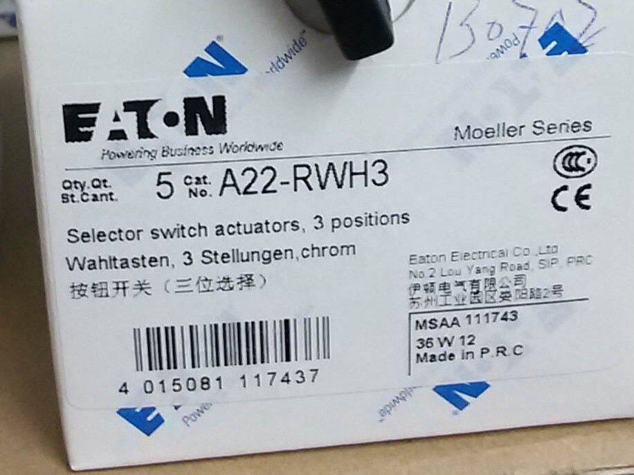 1PC For    A22-RWH3 Selector Switch Actuators 3 Positions