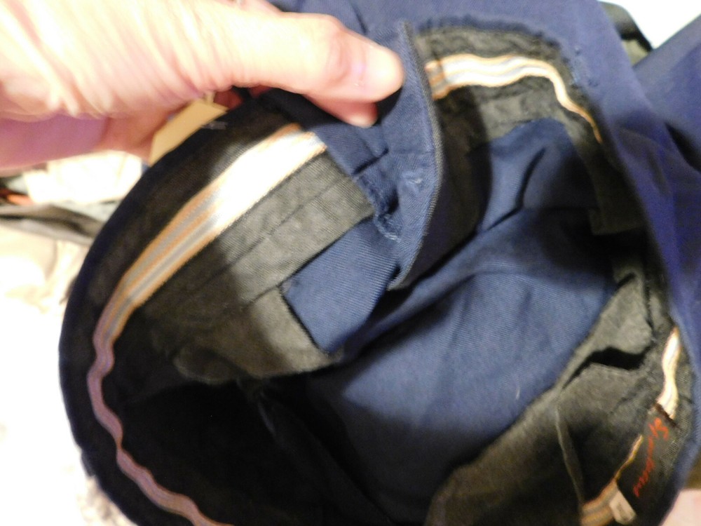 USAF MENS BLUE SERVICE PANTS SIZE 33 x 29"