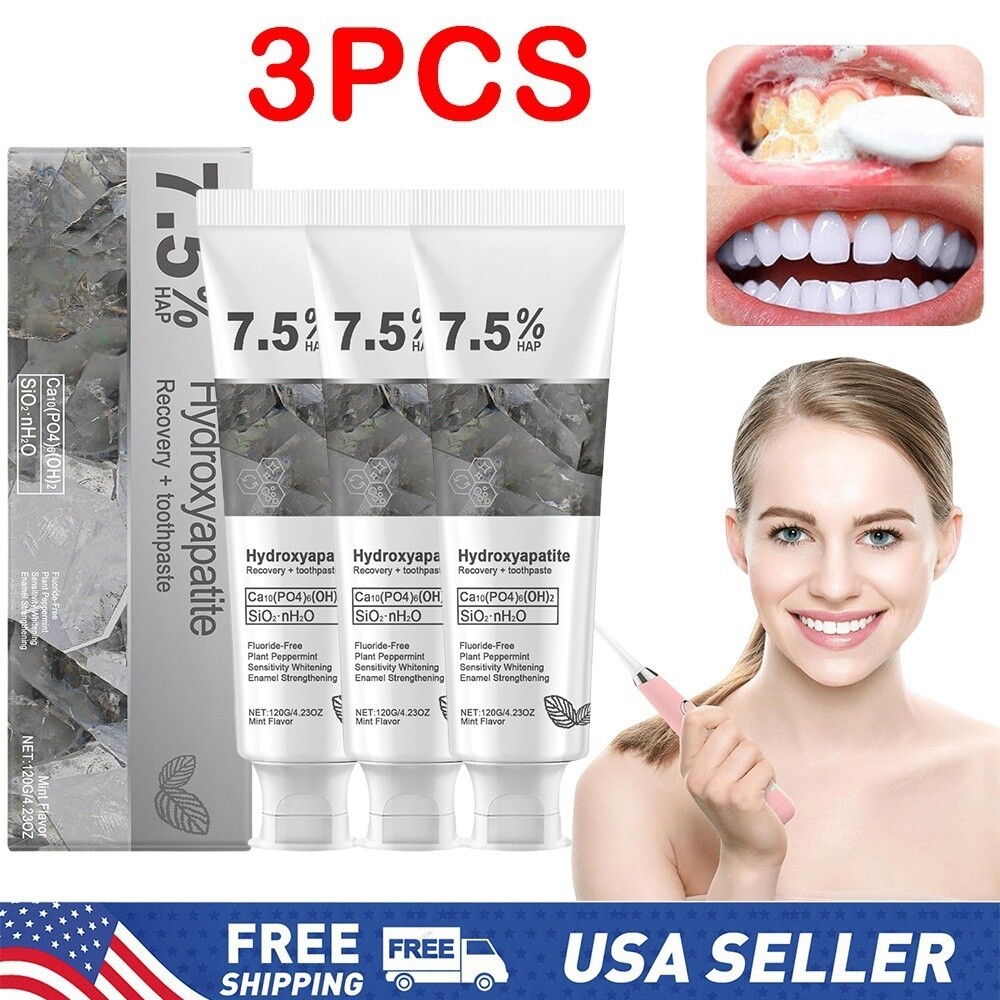 7.5% Hap Nano-Hydroxyapatite Toothpaste Remove Deep Clean For Sensitive Teeth