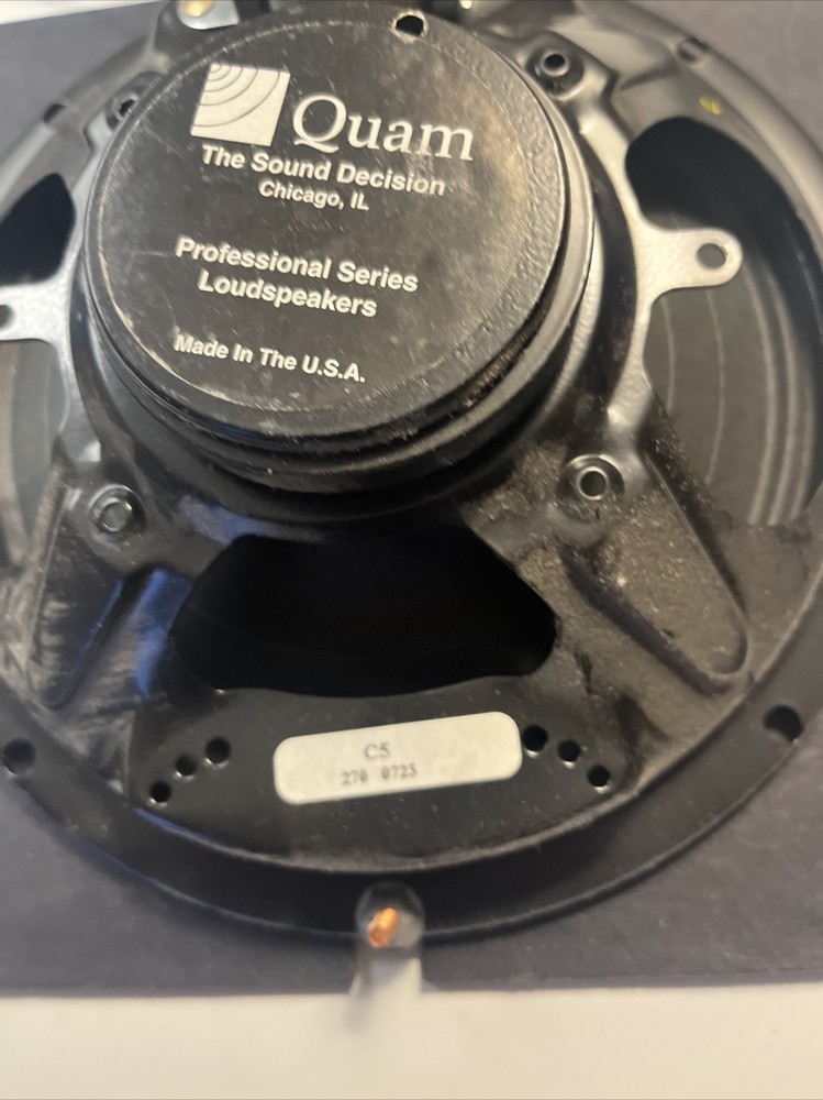 PA Speaker Quam Loadspeaker, Professional Series, With Box