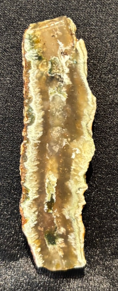 Plume Agate rock slabs (3) lapidary cabbing rough