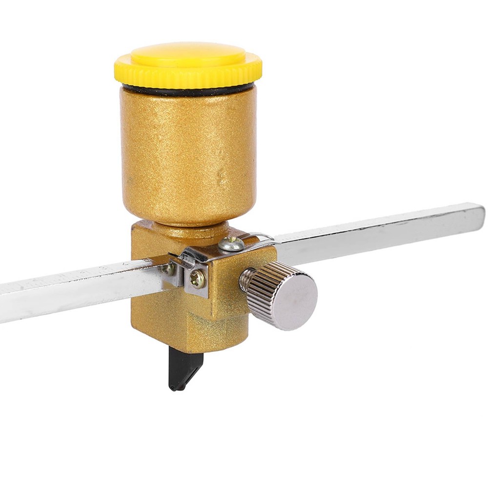 360° Rotation Glass Circle Cutter Compass 40cm Diameter Adjustable Circular