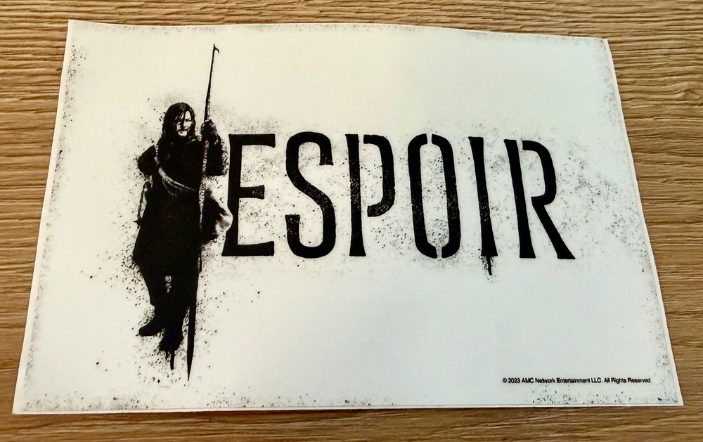 AMC TWD The Walking Dead: Daryl Dixon Sticker Decal -6x4”