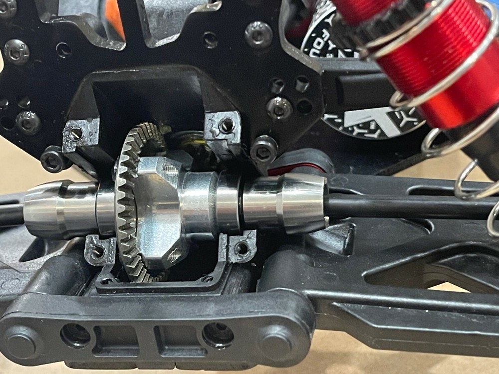 Stainless Steel Solid Axle Diff Differential Locker for Arrma 6S BLX Kraton