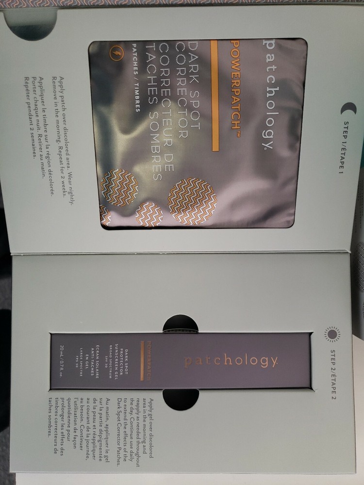 2-PK PATCHOLOGY Powerpatch Microcurrent Treatment Dark Spot Corrector 56 Patches