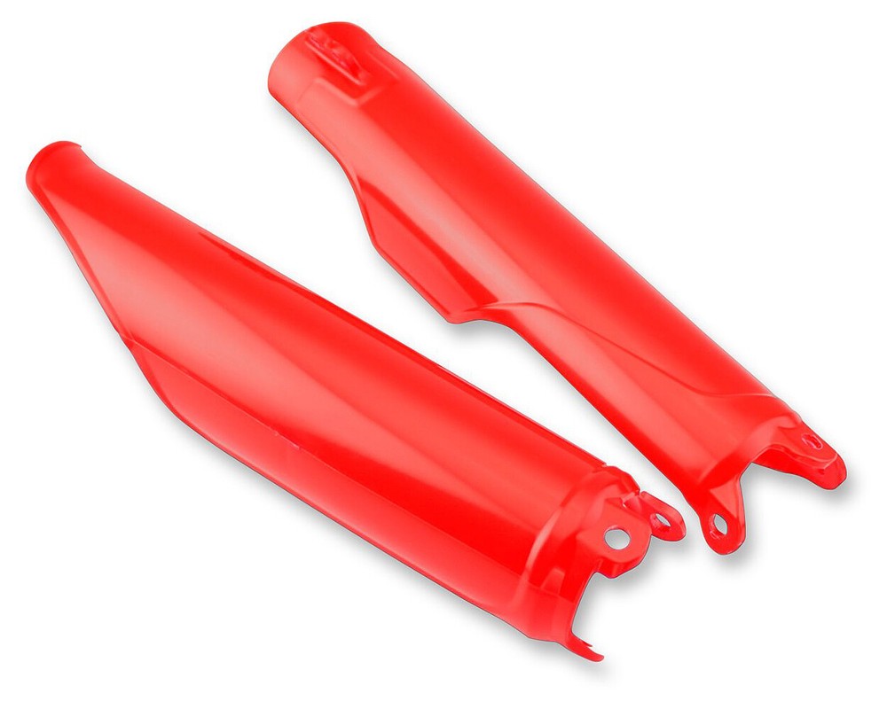 Cycra Red Plastic Front Fork Guards (1CYC-6900-33)