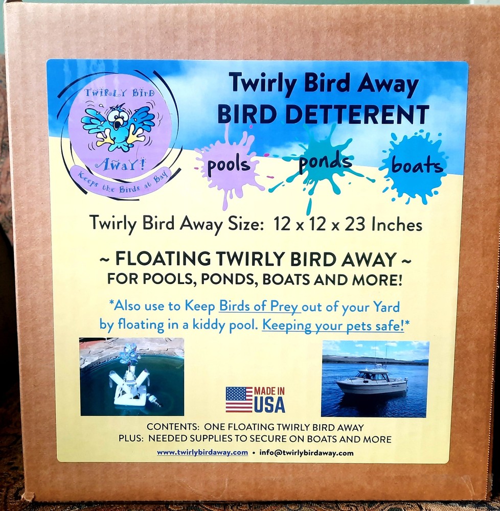 Pool Bird Deterrent - Ultimate Pool Reflective Pinwheels for Pools & Boats