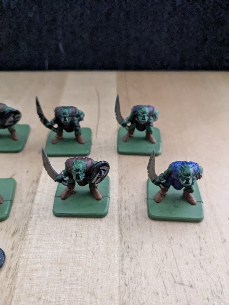 EM-4 Fantasy Plastic Orc With Sword x 8