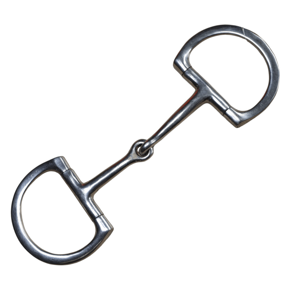 Dee Ring Snaffle in Stainless Steel - 5 3/4"