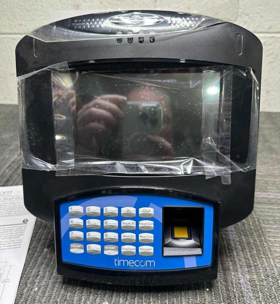 Timeco People Point Timeclock Digital Thumb Reader