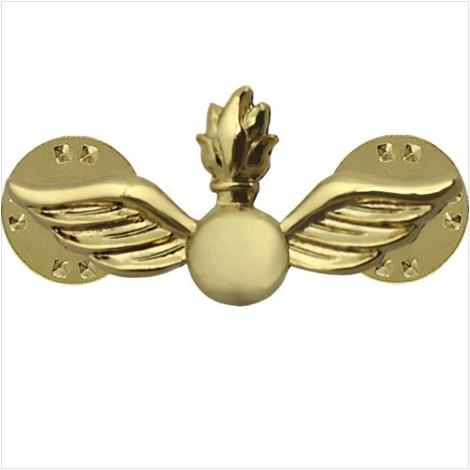 GENUINE U.S. NAVY COLLAR DEVICE: AVIATION ORDNANCE TECHNICIAN