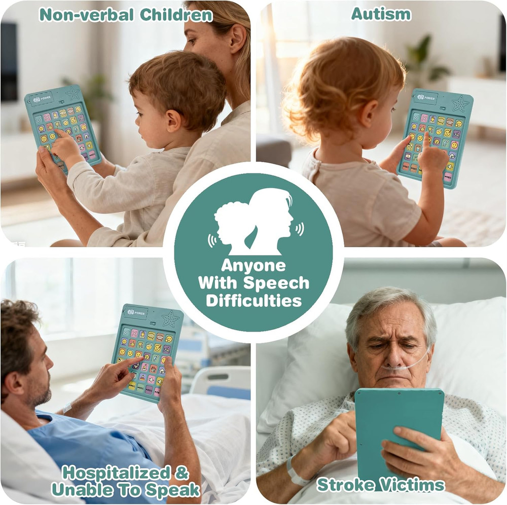 AAC Device for Autism, Speech Therapy Materials, Non Verbal Communication Tools