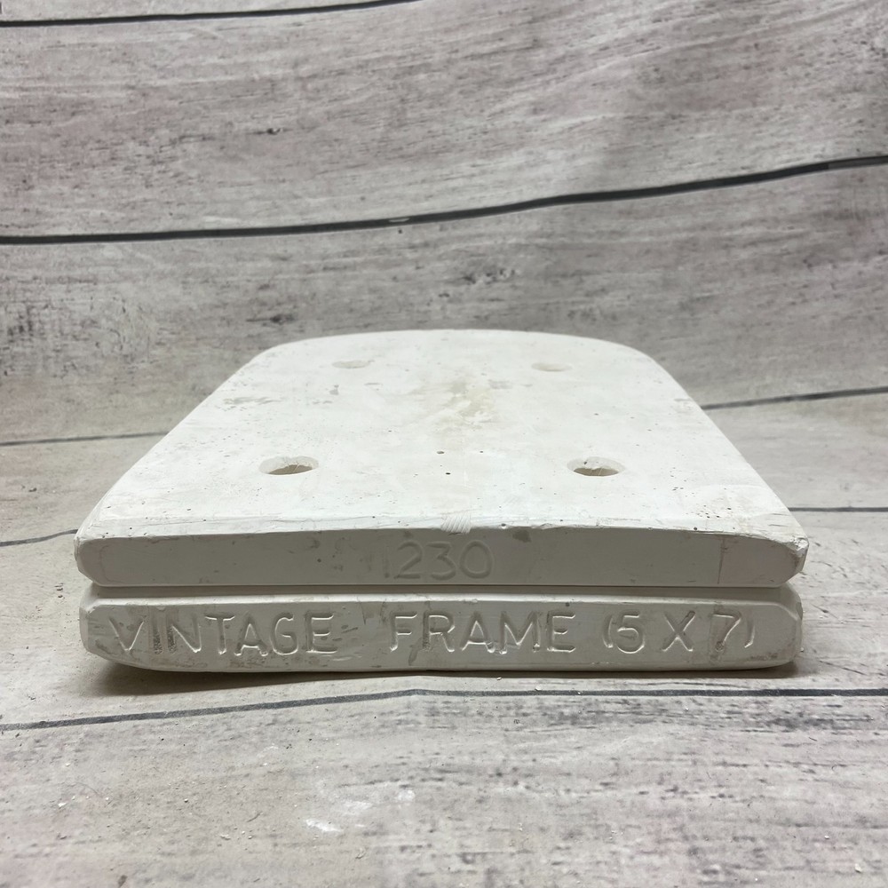 Vintage 1996 Boothe Mold Ceramic Casting Mold Frame (5 X 7) #1230