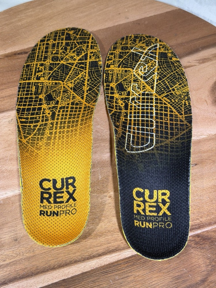 CURREX Dynamic Insole Runpro ~ Medium Profile ~ LARGE ~