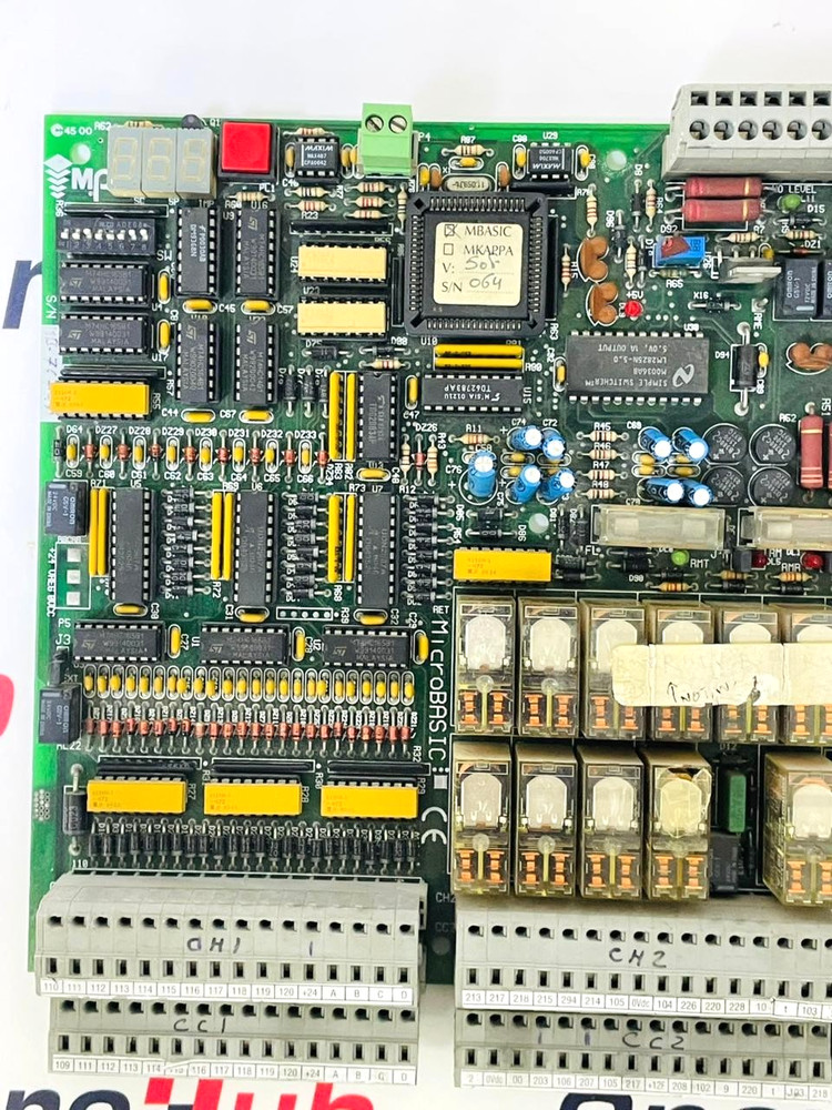 MicroBasic Industrial Relay Control PCB