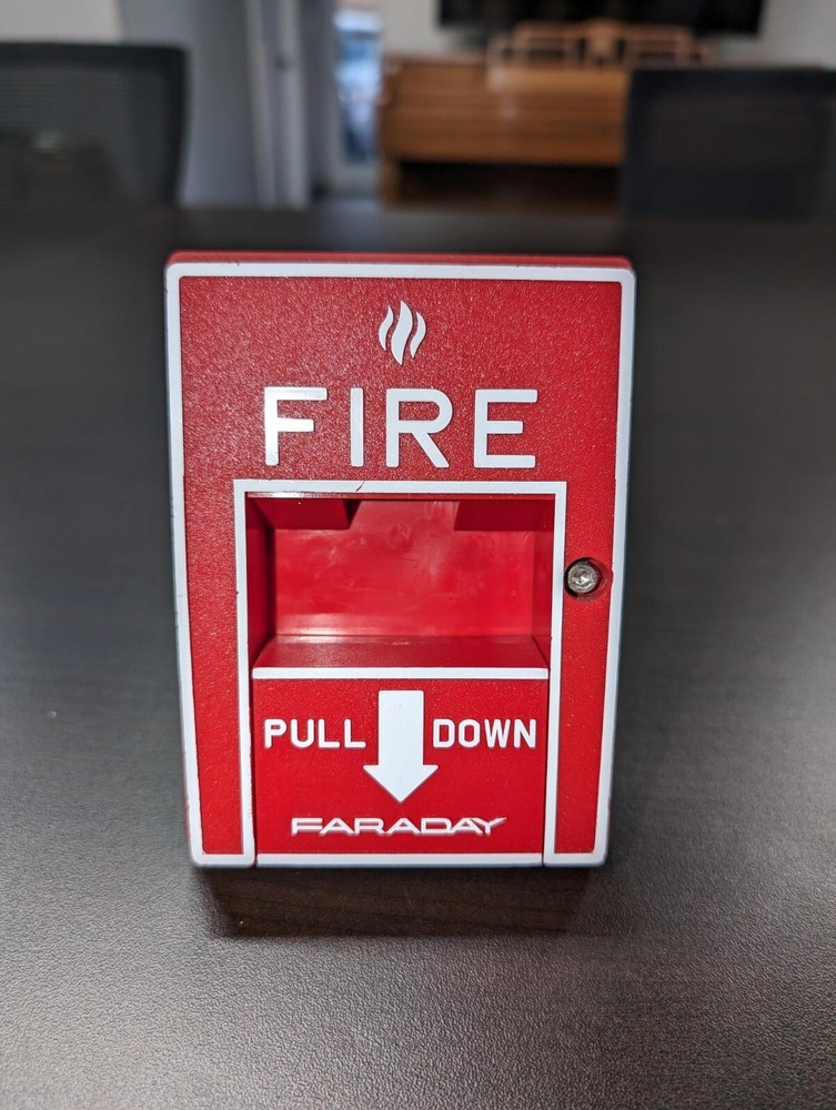 FARADAY 8700-S SINGLE ACTION PULL STATION, GREAT CONDITION, (AVAIL.) FREE SHIP