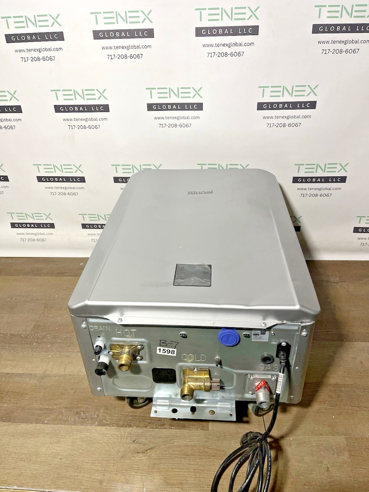 Rinnai RX199iN Tankless Water Heater 199k BTU Nat. Gas/Propane Gas (B-7 #1598)