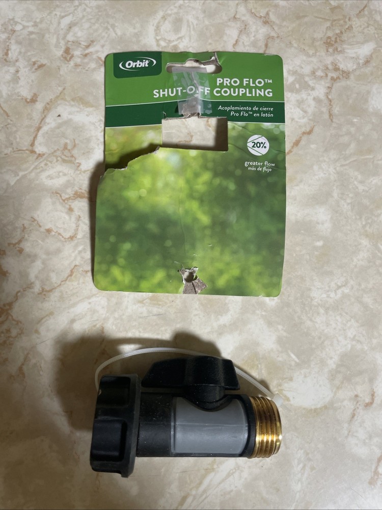 Orbit Pro-flow Hose Shut Off Coupling