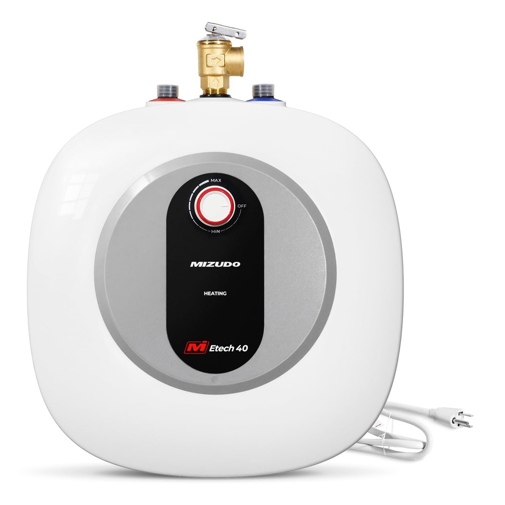 Electric Mini Tank Water Heater - 4.0 Gallon Point of Use Instant Hot Water H...