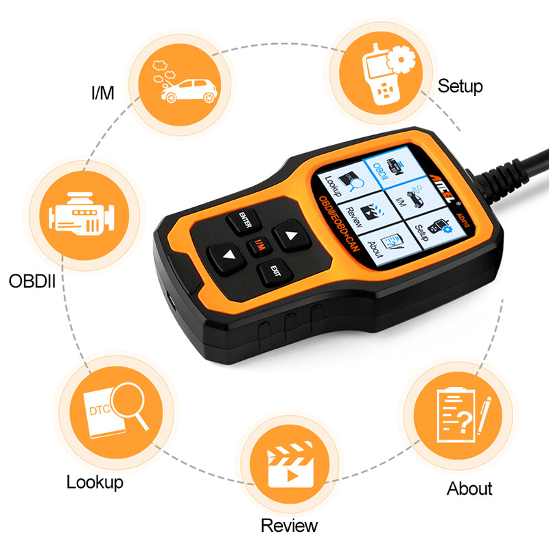 Car OBD2 Diagnostic Scanner Check Engine Light Scan Tool Code Reader Live Data