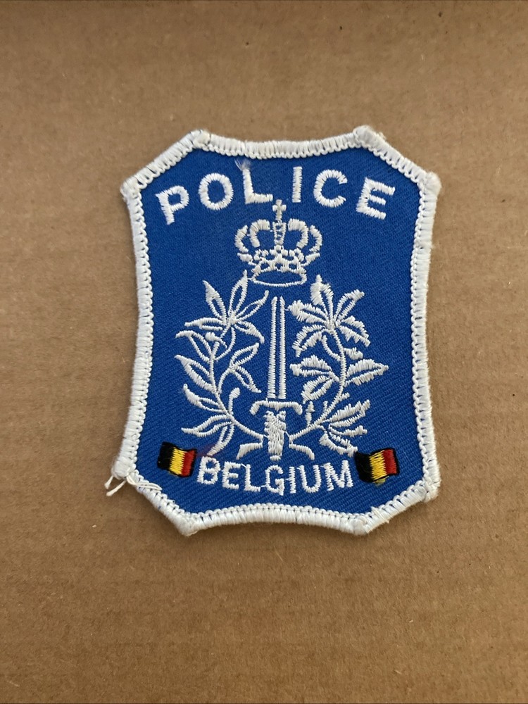 Police Patch Belgium