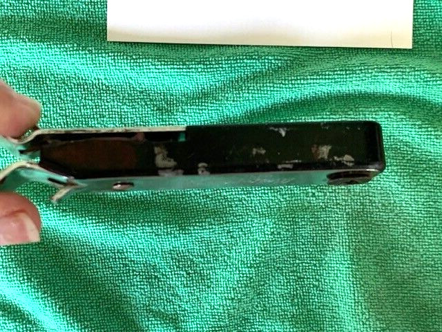 Vintage Vaughan's Tap Boy Black Bottle Opener Missing Corkscrew