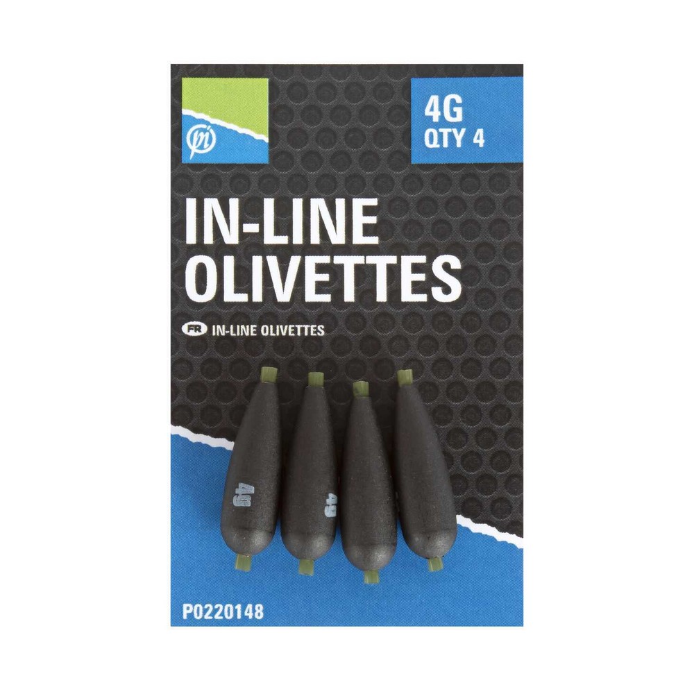 Preston Innovations Inline In-line Olivettes - All Sizes Available