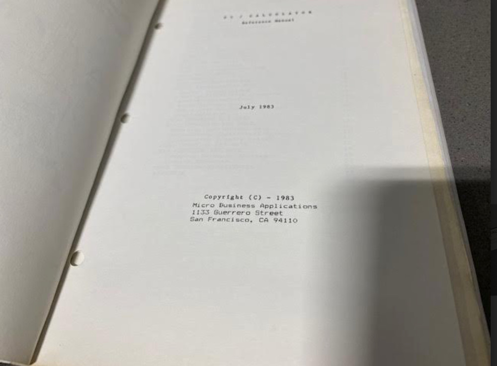 The PC Calculator - A multi-function software calculator software floppy disk