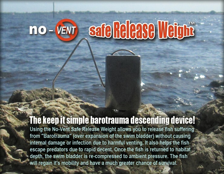 Safe Release Weight- Descending Device - Fish Release Tool - Fish Saver