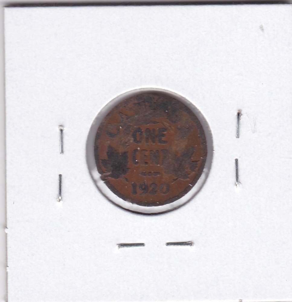 1920 Canada 1 Cent