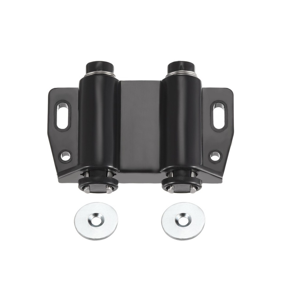 Double Magnetic Touch Catch Latch Plastic PE for Cabinet Shutter