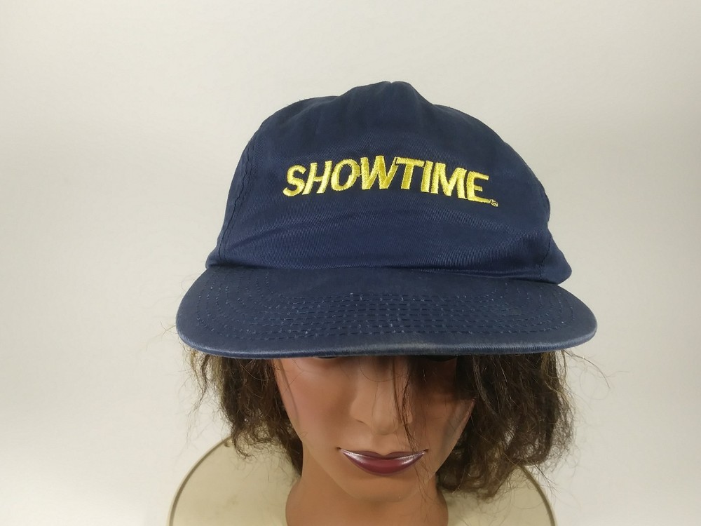 Vintage Showtime Black Snapback Hat TV Cable