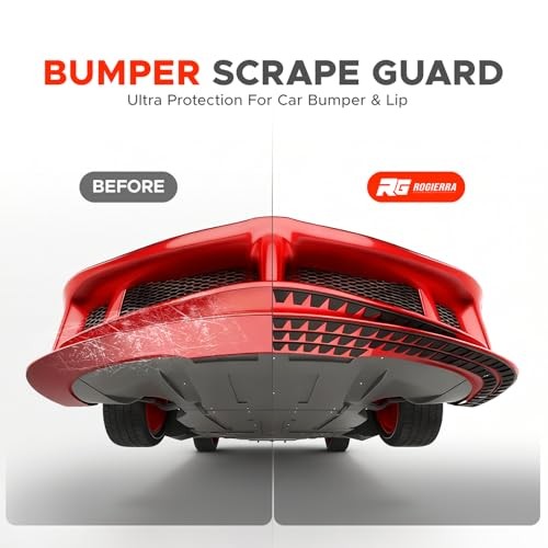 Universal Front Bumper Scrape Guard Skid Plate Protection Guard Anti-Scratch