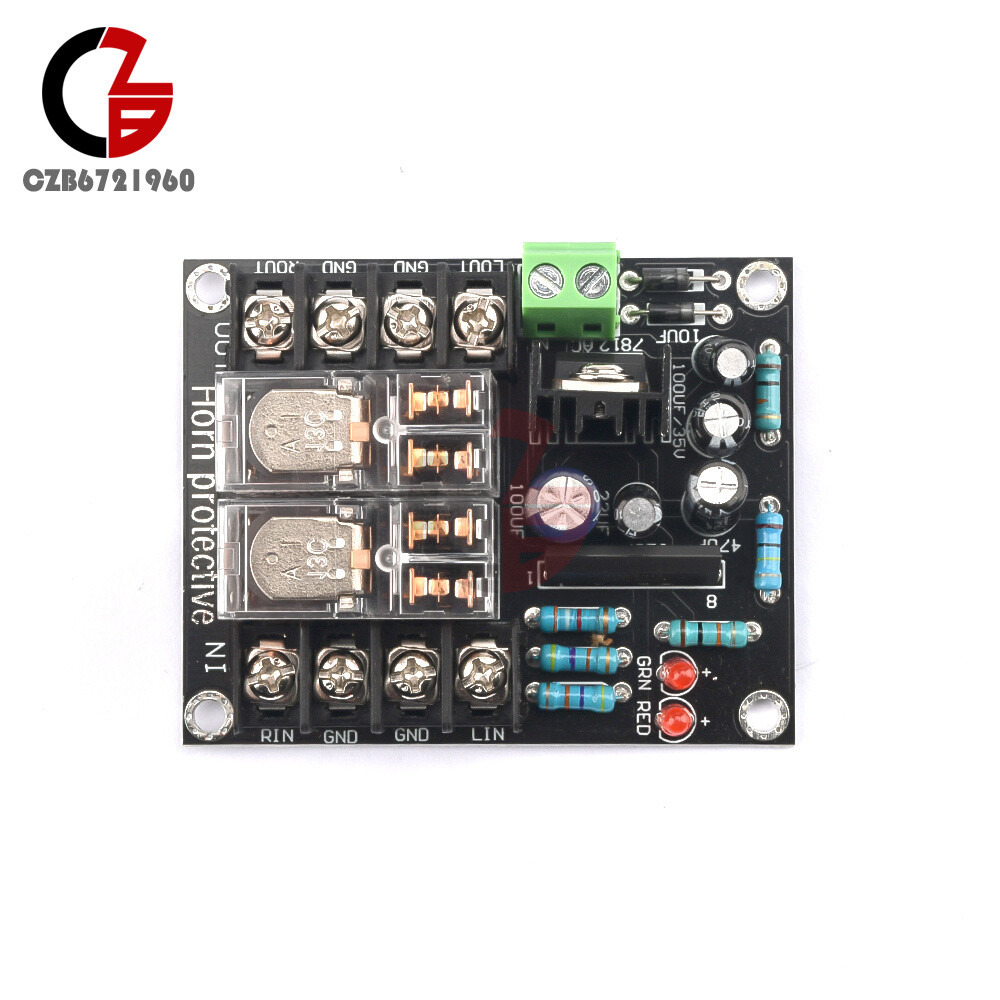 Double Parallel Japan Relay Horn Speaker Protection Board Module UPC1237