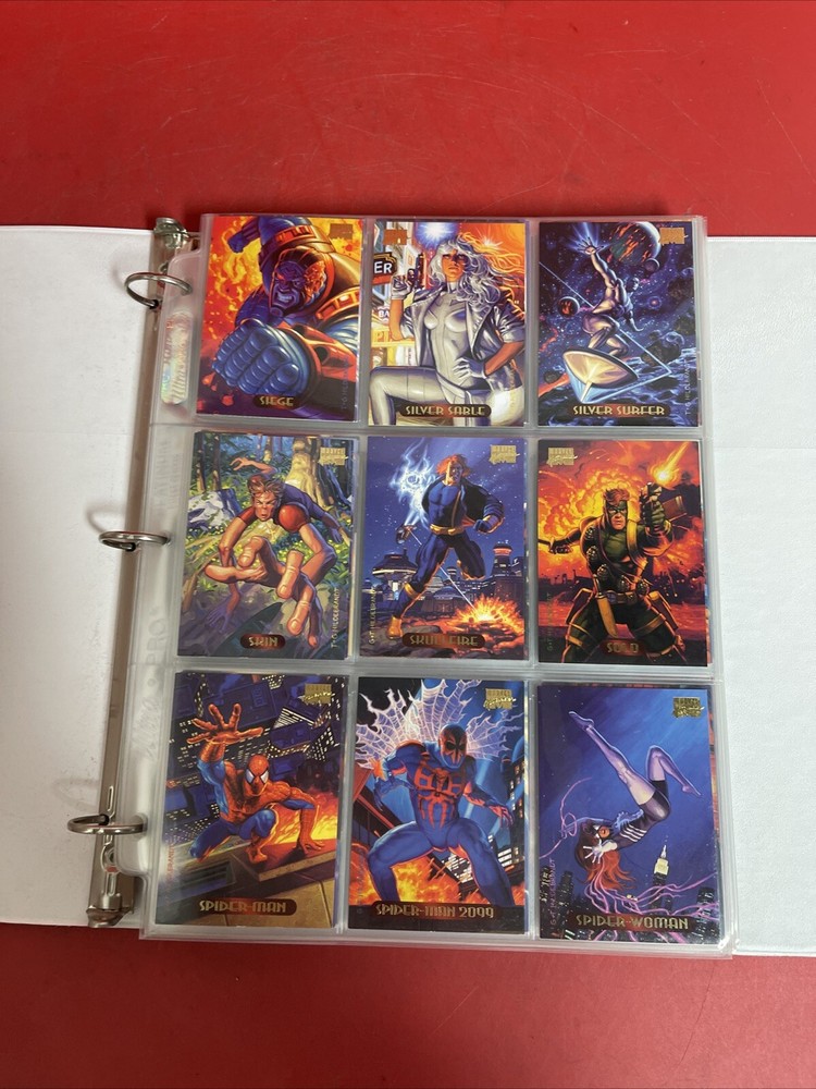 1994 Marvel Masterpiece SP ED Lot 232 Card