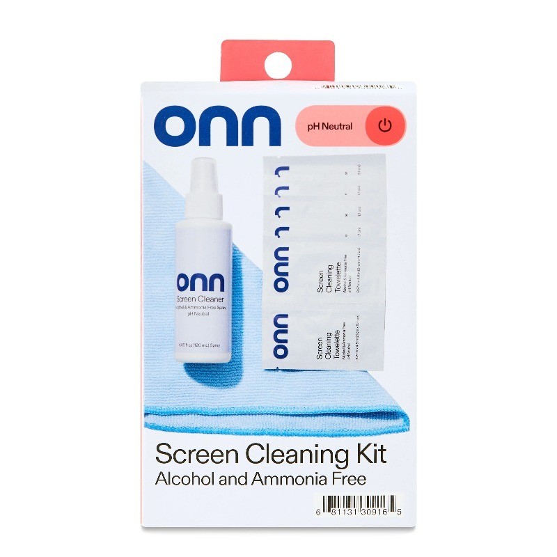 onn Screen Cleaning Kit, 18 Pieces