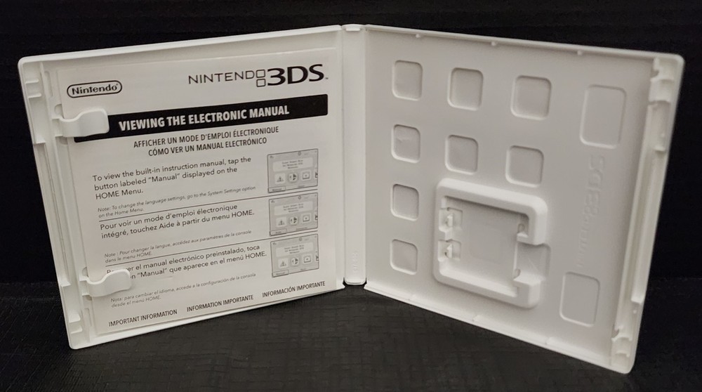 Bravely Second: End Layer (Nintendo 3DS) Original Case & Instruction Insert Only