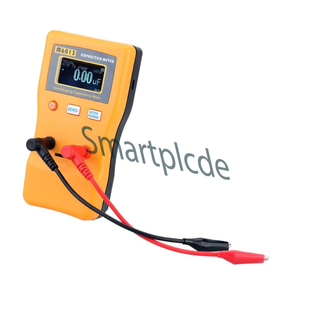 Handheld M6013 Digital Capacitor Meter Auto Rang Measuring Capacitance Tester ~