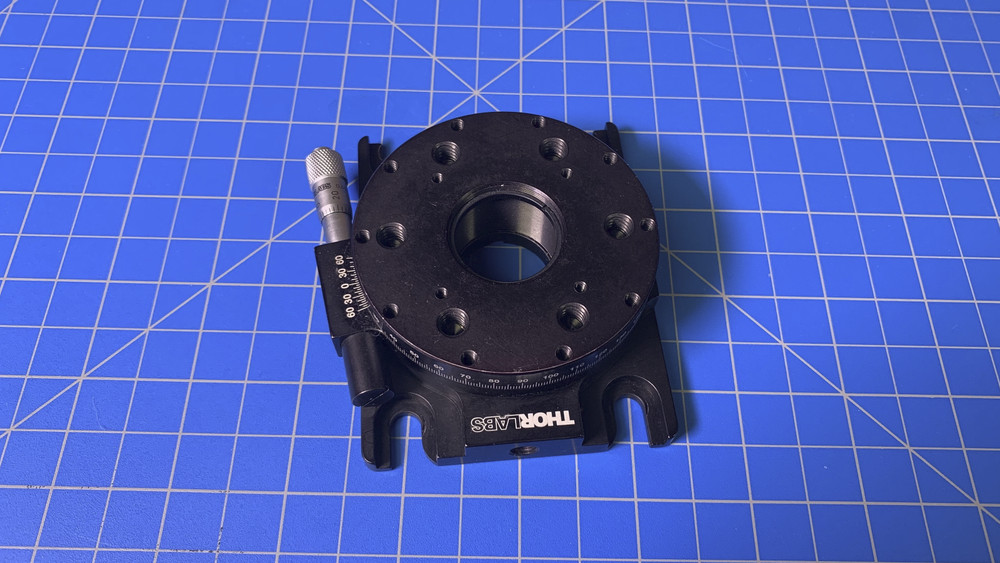 Thorlabs PR01 Translation Stage With Rotating Mounting Platform