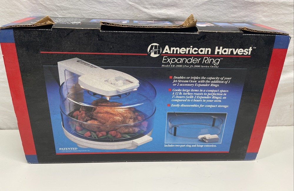 American Harvest Jet Stream Expander Ring ER-2000 Fits JS-2000 Complete Open Box