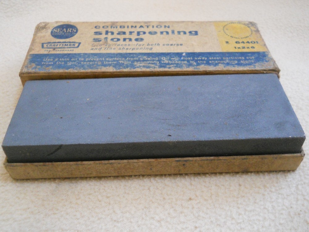 Vintage Craftsman Combination Sharpening Stones